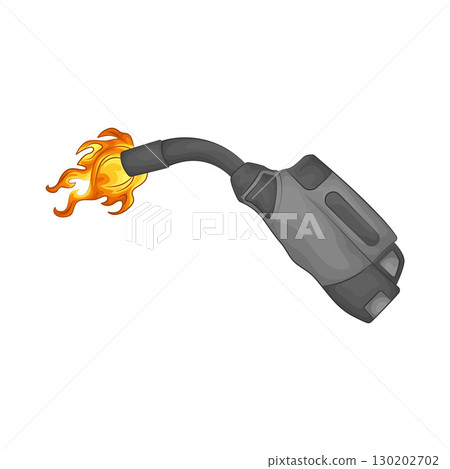 Illustration of Kitchen Gas Lighter Illustration of Kitchen Gas Lighter 130202702