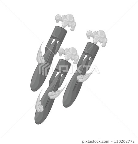 Illustration of Nuclear Bomb Illustration of Nuclear Bomb 130202772