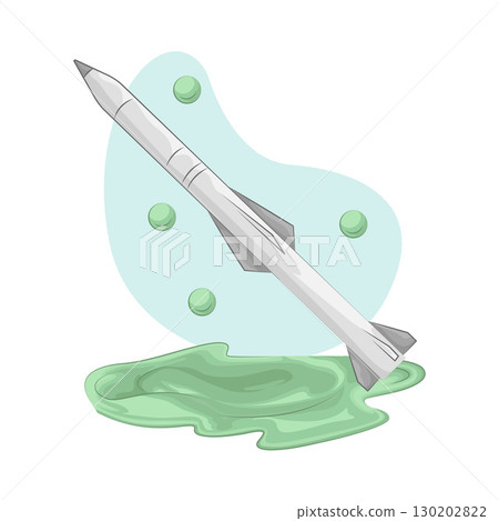 Illustration of Nuclear Missile  130202822