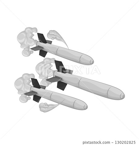 Illustration of Nuclear Missile Illustration of Nuclear Missile 130202825