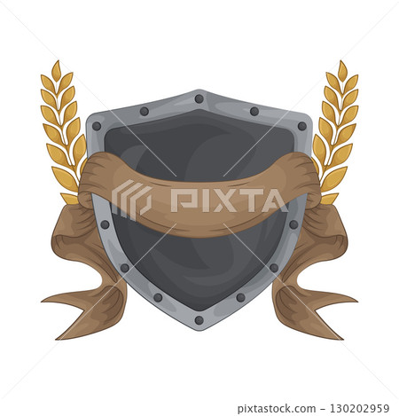 Illustration of Laurel Shield Illustration of Laurel Shield 130202959