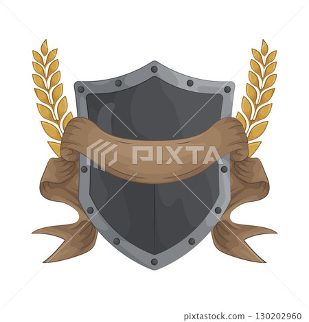 Illustration of Laurel Shield Illustration of Laurel Shield 130202960