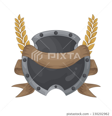 Illustration of Laurel Shield Illustration of Laurel Shield 130202962