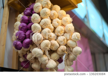 蒜瓣懸掛晾乾 130203084