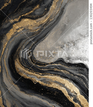 金銀抽象藝術 金銀抽象藝術 130203494