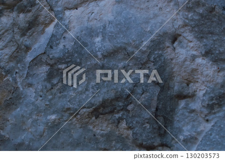 Close up of stone or rock surface part of wall cliff or texture for background 130203573