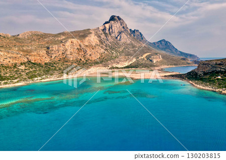 Picturesque Balos Lagoon and mesmerizing sea on the west coast of Crete Picturesque Balos Lagoon and mesmerizing sea on the west coast of Crete 130203815