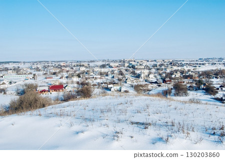 Winter Village View 130203860