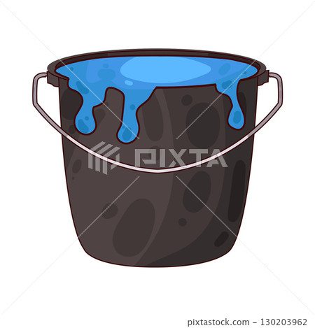 illustration of paint bucket 130203962