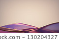 Modern abstract background. Glossy gradient surface in purple and beige tones. 130204327