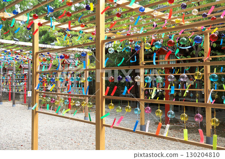 Wind chimes at Ichihara Inari Shrine 130204810