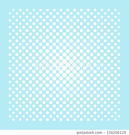 Halftone circle dot material illustration background, white background, light blue background, vector png, transparent background 130206129