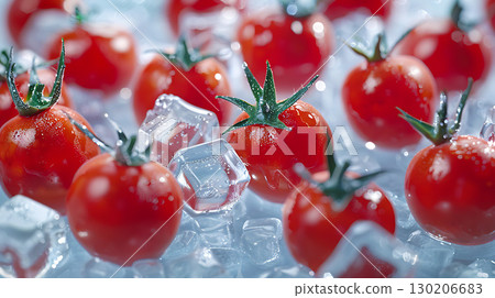 時尚多彩的櫻桃番茄 130206683