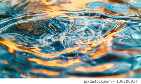 Dynamic water ripple background of a flowing river Dynamic water ripple background of a flowing river 130206917