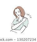 年輕女子身體狀況不佳，肩膀僵硬 130207234