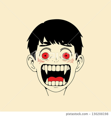 Cartoon Vampire Face Cartoon Vampire Face 130208198