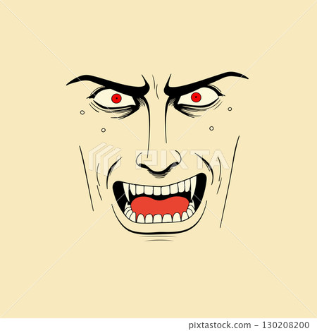 Angry Vampire Face 130208200