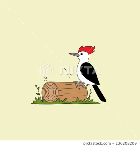 Woodpecker on a Branch Woodpecker on a Branch 130208209