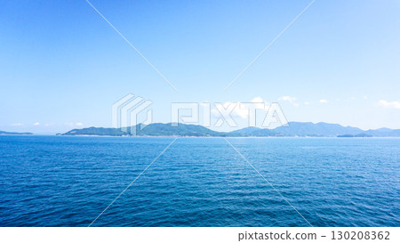 開往小豆島的渡輪風景 130208362