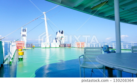 開往小豆島的渡輪風景 開往小豆島的渡輪風景 130208364