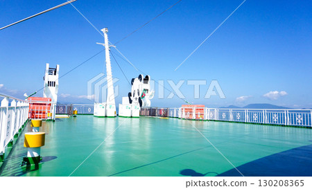 開往小豆島的渡輪風景 130208365