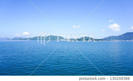 開往小豆島的渡輪風景 開往小豆島的渡輪風景 130208366