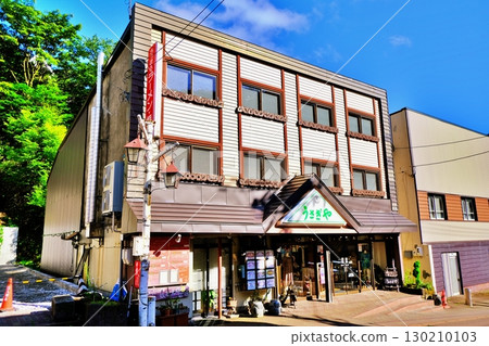 登別溫泉極樂通商店街景觀 登別溫泉極樂通商店街景觀 130210103