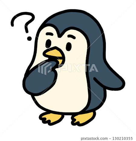 A penguin ponders a question A penguin ponders a question 130210355