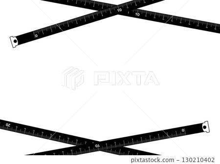 用交叉捲尺測量影像的背景材料 130210402