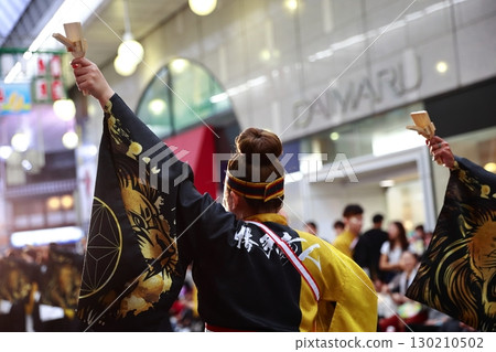 Yosakoi Festival in Obiyamachi Yosakoi Festival in Obiyamachi 130210502