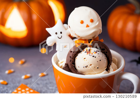 Cute Halloween ghost sweets 130210589