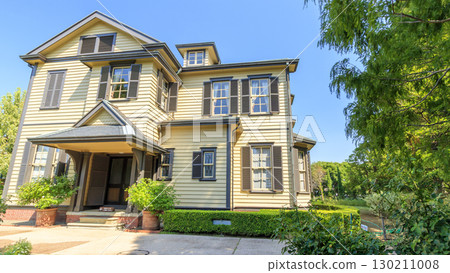 Summer in the Western-style building of the Italian Mountain Garden 130211008