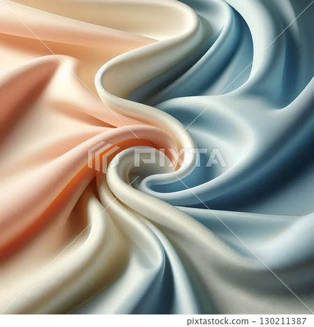Soft and light blue color silk fabric background picture, textile business report sea report material picture piece Soft and light blue color silk fabric background picture, textile business report sea report material picture piece 130211387