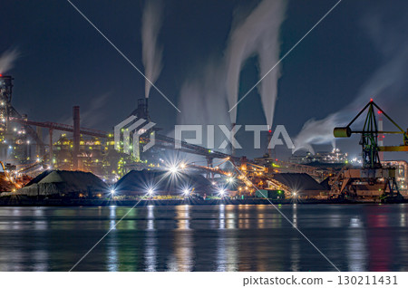煉鋼廠夜景 130211431