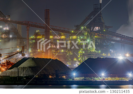 煉鋼廠夜景 130211435