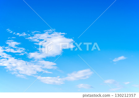 Clouds floating in the blue sky Clouds floating in the blue sky 130212357