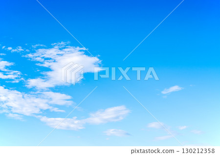 Clouds floating in the blue sky 130212358