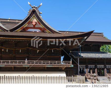 [岡山縣] 吉備津神社 - 本殿及拜殿 130212805
