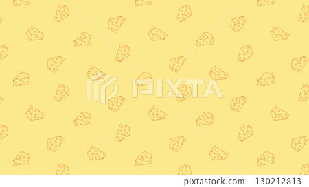 cheddar cheese outline seamless pattern. for background, wallpaper, print, packaging, etc. food and beverage theme. especially snack with cheese flavored. cheddar cheese outline seamless pattern. for background, wallpaper, print, packaging, etc. food and beverage theme. especially snack with cheese flavored. 130212813