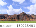 Biratori Town, Hokkaido, a mountain said to be Chinomishir (our place of worship) [October] 130213401
