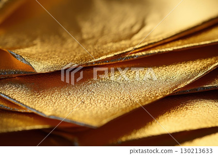 Golden Leaf Texture CloseUp. 130213633