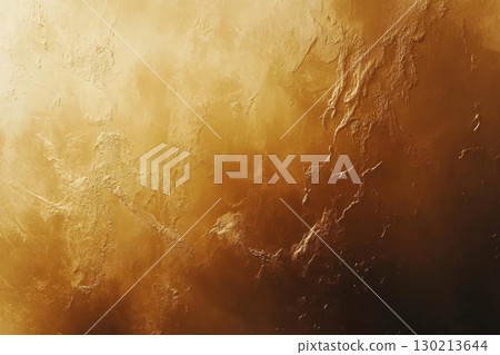 Golden Planet Surface Texture with Space Background. Golden Planet Surface Texture with Space Background. 130213644