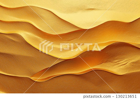 Golden Sand Dunes with Desert Texture, and Abstract Background. 130213651