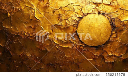 Golden Texture Background with Abstract Art, and Luxury Design. (2) Golden Texture Background with Abstract Art, and Luxury Design. (2) 130213676