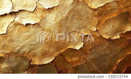 Golden Tree Bark Texture Background. Golden Tree Bark Texture Background. 130213744