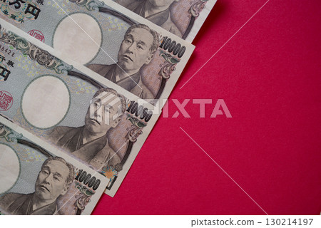 日本10000日圓紙幣背景 日本10000日圓紙幣背景 130214197