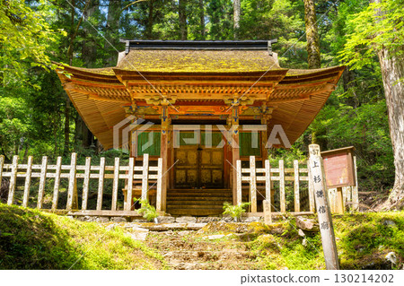 [World Heritage Site: Sacred Sites and Pilgrimage Routes in the Kii Mountain Range] Mount Koya's Okunoin Approach, Uesugi Kenshin and Scenic Mausoleum, Koya Town, Ito District, Wakayama Prefecture 130214202