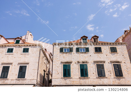 View of the old town of Dubrovnik in Croatia, Europe 130214806