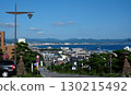 Hakodate on a sunny day, the cityscape seen from a slope 130215492