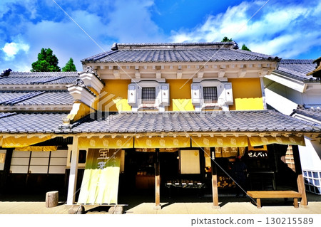 A reproduction of the streetscape of the Edo period 130215589